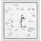 Eva Signature Mat Picture Frame, Photo Frame Wedding Guest Book Alternative, Autograph Picture Mat for Signature Board, Wedding Celebrations Graduations Support Encouragement or Retirement
